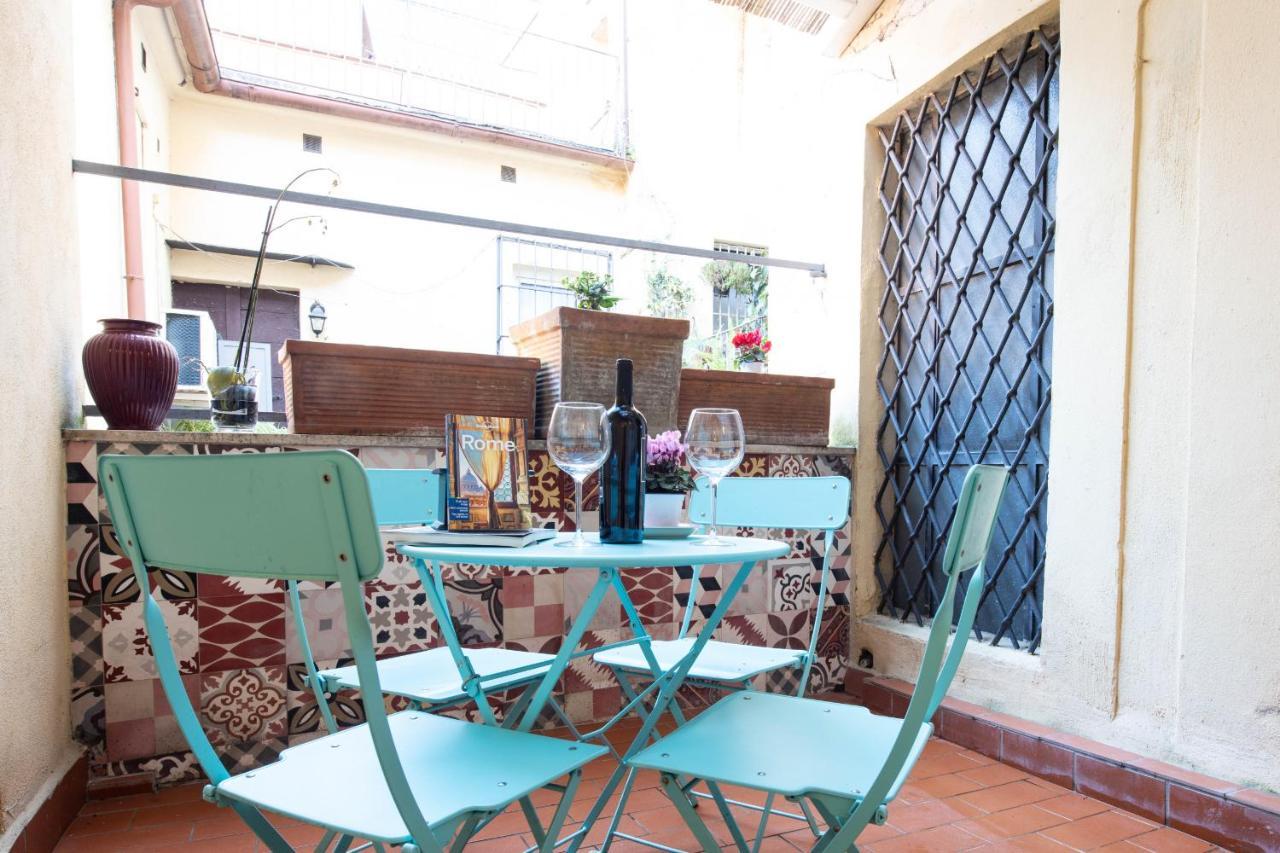 Trastevere Colorful Apartment With Terrace! Roma Exterior foto